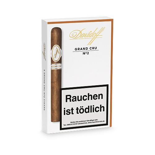 Davidoff Grand Cru No.2 Zigarren 5 Stk. Davidoff Grand Cru No.2 Zigarren 5 Stk.