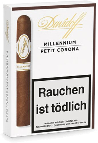 Davidoff Zigarren Millenium Petit Corona 5Stk. Davidoff Zigarren Millenium Petit Corona 5Stk.