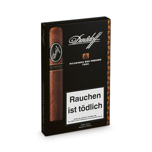 Davidoff Zigarren Nicaragua Box Pressed Toro 4Stk. Davidoff Zigarren Nicaragua Box Pressed Toro 4Stk.