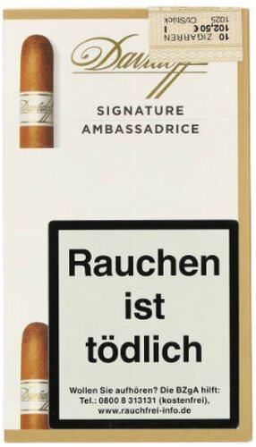 Davidoff Zigarren Signature Ambassadrice 10Stk. Davidoff Zigarren Signature Ambassadrice 10Stk.