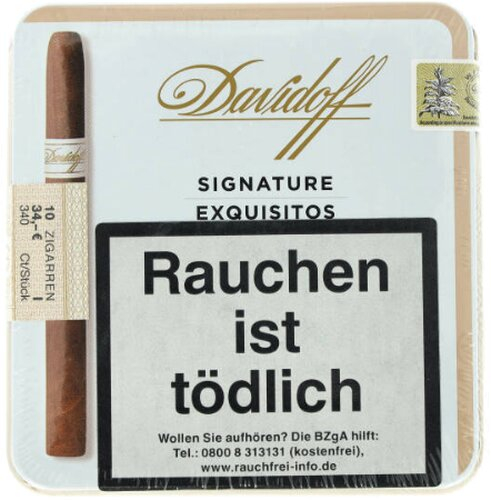 Davidoff Zigarren Signature Expquisitos 10Stk. Davidoff Zigarren Signature Expquisitos 10Stk.
