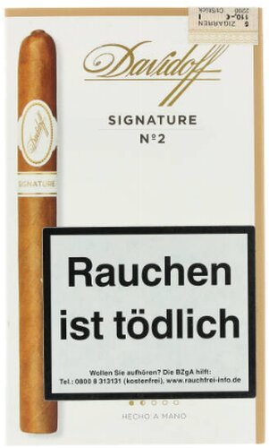 Davidoff Zigarren Signature No. 2 5Stk. Davidoff Zigarren Signature No. 2 5Stk.