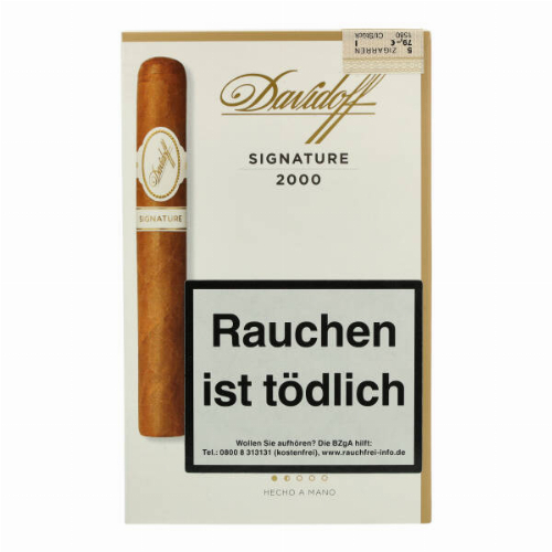 Davidoff Zigarren Signature No. 2000 5Stk. Davidoff Zigarren Signature No. 2000 5Stk.