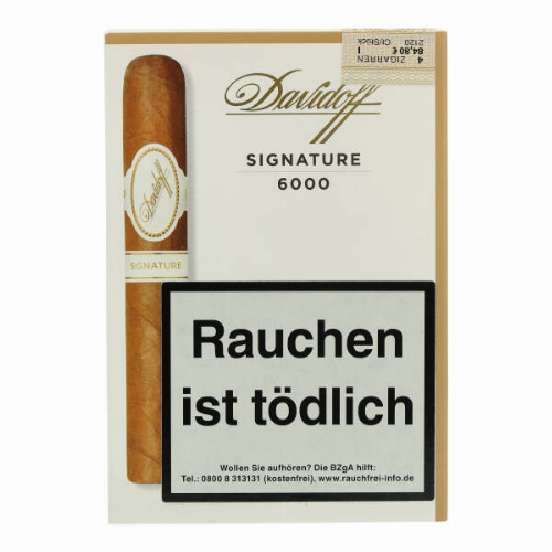 Davidoff Zigarren Signature No. 6000 4Stk. Davidoff Zigarren Signature No. 6000 4Stk.