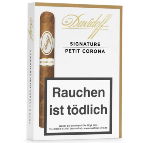 Davidoff Zigarren Signature Petit Corona 5Stk. Davidoff Zigarren Signature Petit Corona 5Stk.