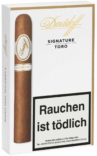 Davidoff Zigarren Signature Toro 4Stk. Davidoff Zigarren Signature Toro 4Stk.