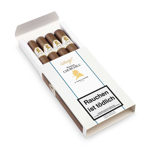 Davidoff Zigarren Winston Churchill Toro 4Stk. Davidoff Zigarren Winston Churchill Toro 4Stk.