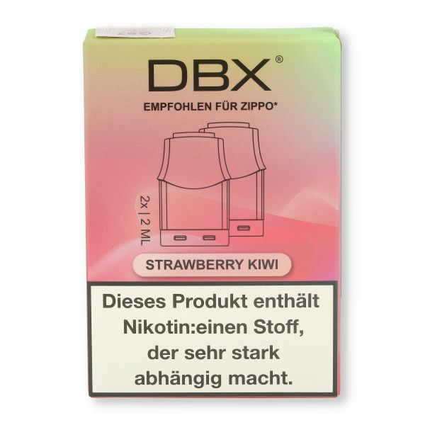 DBX for Zippo Strawberry Kiwi 2x2ml 20mg/ml Liquid-Pod