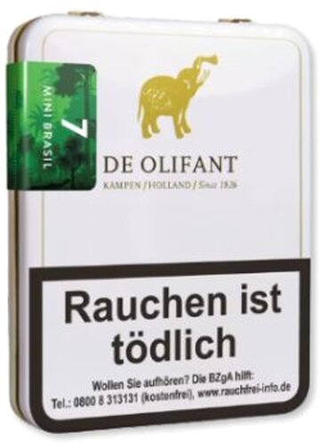 De Olifant Mini Brasil Zigarillos 7 Stück