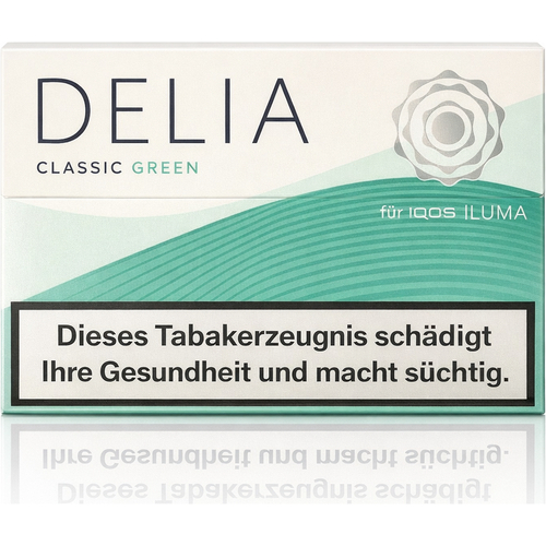 Delia Classic Green Tabaksticks er