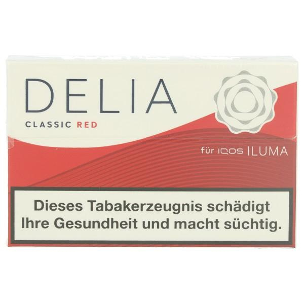 Delia Classic Red Tabaksticks 1x20Stk. für IQOS Iluma Delia Classic Red Tabaksticks 1x20Stk. für IQOS Iluma