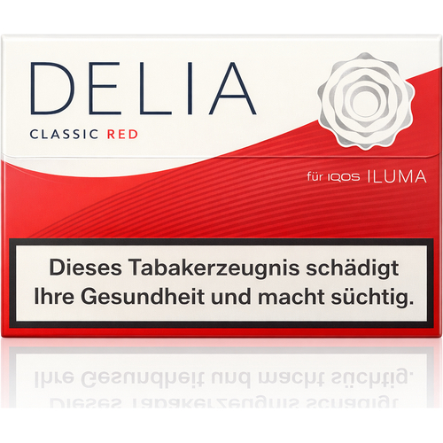 Delia Classic Red Tabaksticks er