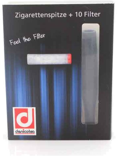 Denicotea Slim Zigarettenspitze 20233 schwarz