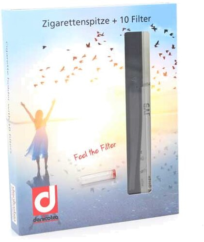 Denicotea Zigarettenspitze 20274 schwarz