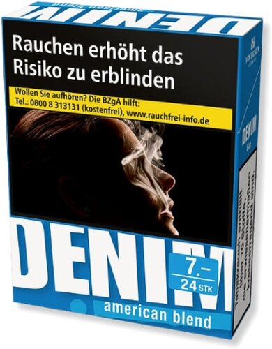 Denim Blue XL Zigaretten 25er