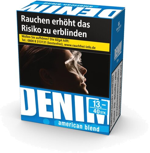 Denim Blue XXXL Zigaretten 40er