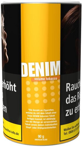Denim Tabak XXL 90g Dose Volumentabak Denim Tabak XXL 90g Dose Volumentabak