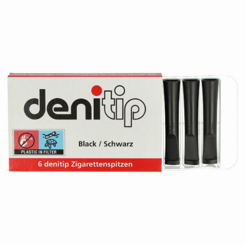 Denitip Zigarettenspitze Filterspitze Schwarz Denitip Zigarettenspitze Filterspitze Schwarz