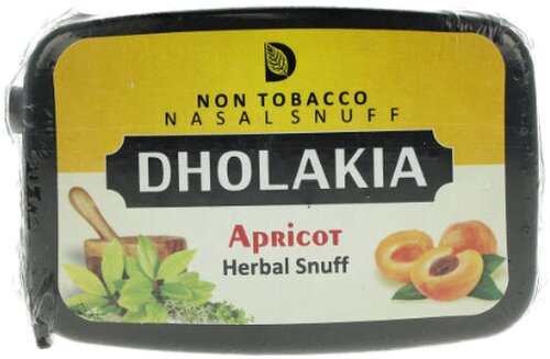 Dholakia Apricot Schnupftabak 9g Dose Dholakia Apricot Schnupftabak 9g Dose