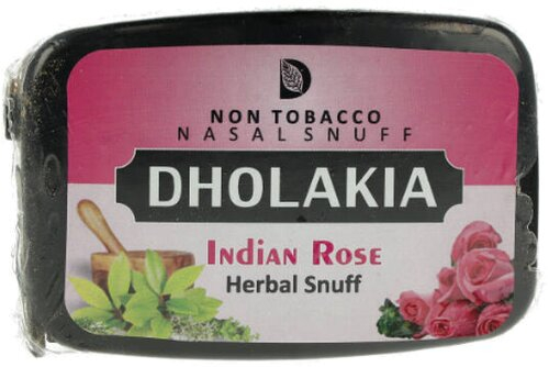 Dholakia Indian Rose Schnupftabak 9g Dose Dholakia Indian Rose Schnupftabak 9g Dose