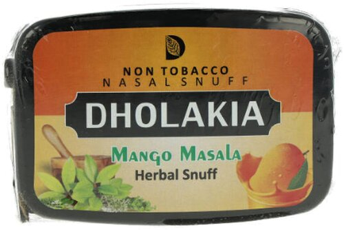 Dholakia Mango Masala Schnupftabak 9g Dose Dholakia Mango Masala Schnupftabak 9g Dose