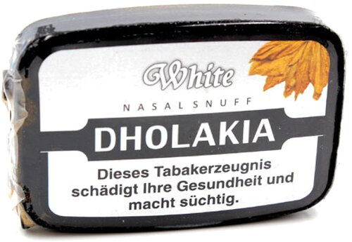 Dholakia White Nasalsnuff 9g Dose Dholakia White Nasalsnuff 9g Dose