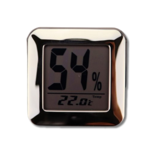 Digital Hygrometer Chrom 