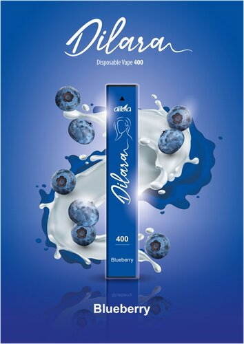 Dilara 400 Einweg E-Zigarette Blueberry 20mg
