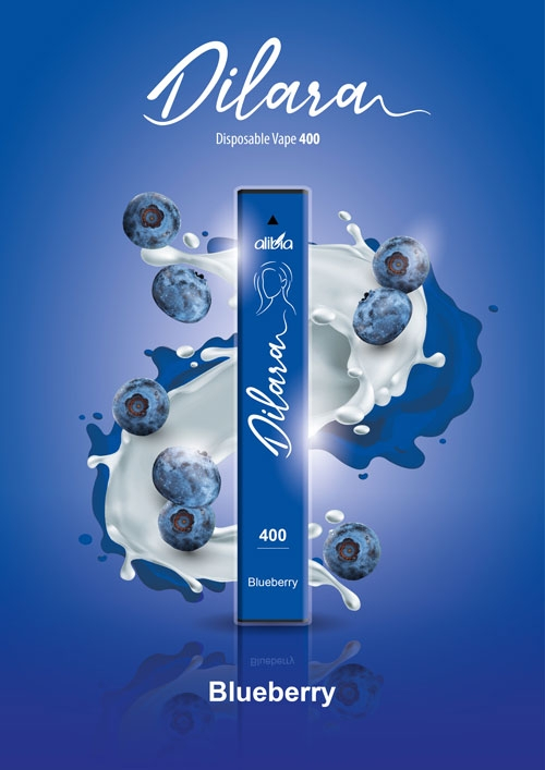 Dilara 400 Einweg E-Zigarette Blueberry 20mg Dilara 400 Einweg E-Zigarette Blueberry 20mg