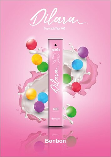 Dilara 400 Einweg E-Zigarette Bonbon 20mg Dilara 400 Einweg E-Zigarette Bonbon 20mg