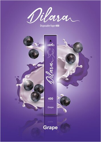 Dilara 400 Einweg E-Zigarette Grape 20mg Dilara 400 Einweg E-Zigarette Grape 20mg