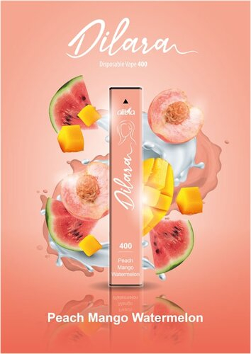 Dilara 400 Einweg E-Zigarette Peach Mango Watermelon 20mg Dilara 400 Einweg E-Zigarette Peach Mango Watermelon 20mg