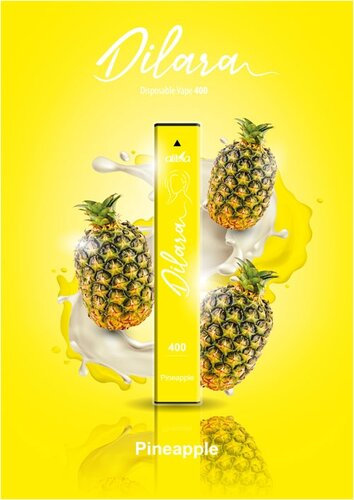 Dilara 400 Einweg E-Zigarette Pineapple 20mg Dilara 400 Einweg E-Zigarette Pineapple 20mg
