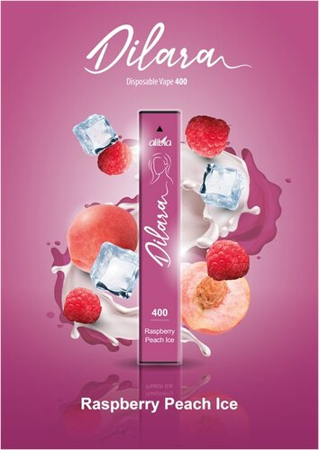 Dilara 400 Einweg E-Zigarette Raspberry Peach Ice 20mg Dilara 400 Einweg E-Zigarette Raspberry Peach Ice 20mg
