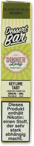 Dinner Lady Dessert Bar Key Lime Tart Liquid 10mg Dinner Lady Dessert Bar Key Lime Tart Liquid 10mg