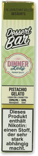 Dinner Lady Dessert Bar Pistachio Gelato Liquid 20mg Dinner Lady Dessert Bar Pistachio Gelato Liquid 20mg