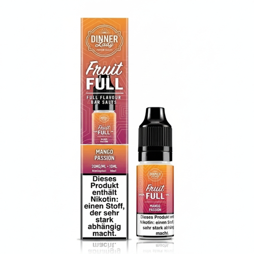 Dinner Lady Fruit Full Mango Passion 20mg 10ml