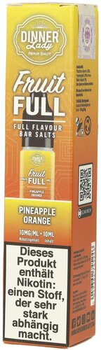 Dinner Lady Fruit Full Pineapple Orange 10mg 10ml