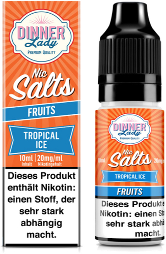 Dinner Lady Liquid Tropic Chill Nic Salt 10ml 20mg Dinner Lady Liquid Tropic Chill Nic Salt 10ml 20mg