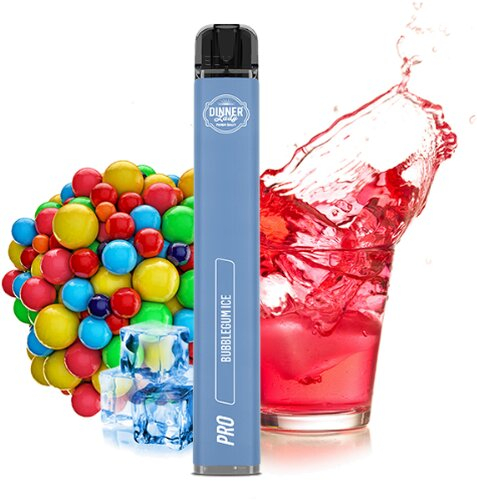 Dinner Lady Vape Pen Pro Bubblegum Ice Einweg E-Zigarette 20mg Dinner Lady Vape Pen Pro Bubblegum Ice Einweg E-Zigarette 20mg