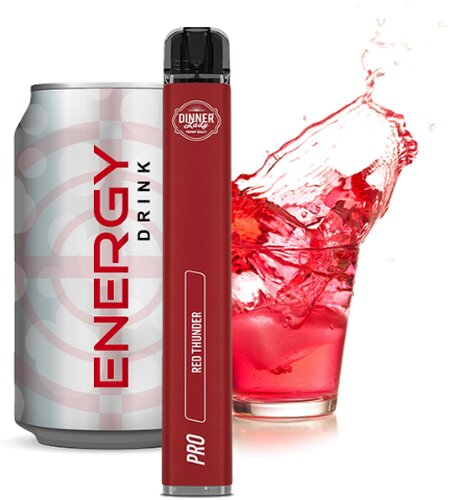 Dinner Lady Vape Pen Pro Red Thunder Einweg E-Zigarette 20mg Dinner Lady Vape Pen Pro Red Thunder Einweg E-Zigarette 20mg