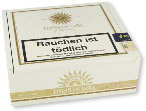 Dios Del Sol El Principio Robusto Zigarren 14 Stk.