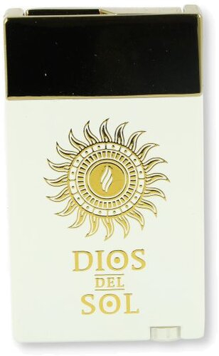 Dios del Sol Zigarrenfeuerzeug Weiß-Gold Dios del Sol Zigarrenfeuerzeug Weiß-Gold
