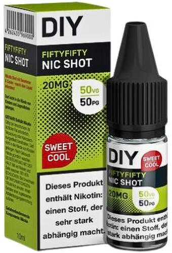 DIY Nikotin Shot Sweet Cool Fiftyfifty 20mg DIY Nikotin Shot Sweet Cool Fiftyfifty 20mg