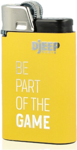 Djeep Paris Feuerzeug Spice Up Gelb BE PART OF THE GAME Djeep Paris Feuerzeug Spice Up Gelb BE PART OF THE GAME