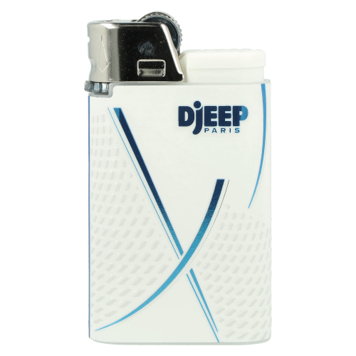 Djeep World X White Nr.1 Feuerzeug Weiß, Blau Djeep World X White Nr.1 Feuerzeug Weiß, Blau