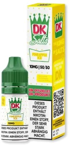 DK Salts Nikotinsalz Liquid Pineapple Ice 10mg