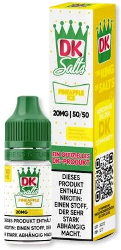 DK Salts Nikotinsalz Liquid Pineapple Ice 20mg