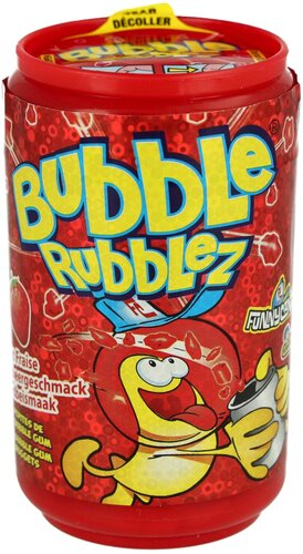 DOK Bubble Rubblez Erdbeergeschmack Kaugummi 60g