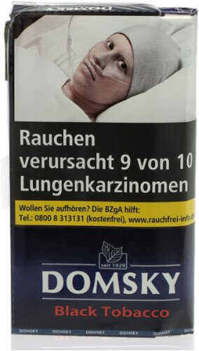 Domsky Black 40g Feinschnitt Päckchen Domsky Black 40g Feinschnitt Päckchen